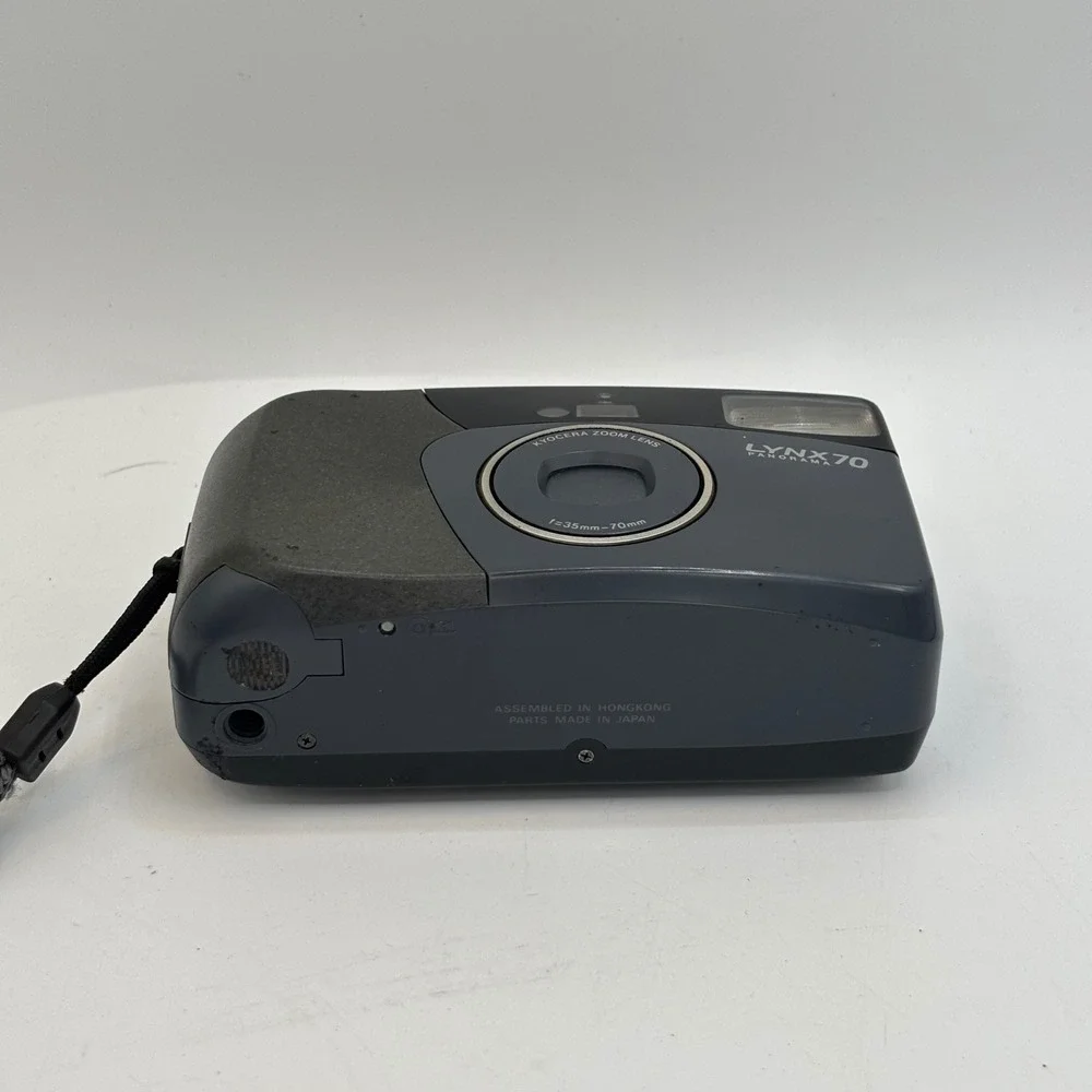 Kyocera Lynx 70 Panorama 35mm Film Camera 35-70mm Lens FOR PARTS SHUTTER ISSUE